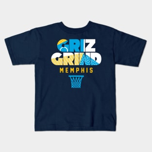 Memphis Basketball Grind Kids T-Shirt